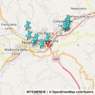 Mappa Via Acquaviva, 64100 Teramo TE, Italia (1.88917)