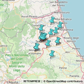 Mappa Via Noè Lucidi, 64100 Teramo TE, Italia (8.505)