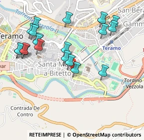 Mappa Via Del Canto, 64100 Teramo TE, Italia (0.5655)