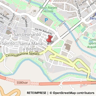 Mappa Via Del Canto, 32, 64100 Teramo, Teramo (Abruzzo)