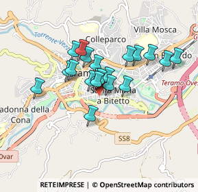 Mappa Vico Della Luna, 64100 Teramo TE, Italia (0.68)