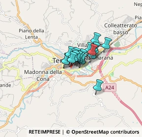 Mappa Vico Della Luna, 64100 Teramo TE, Italia (0.8035)