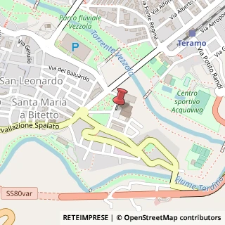 Mappa Largo Madonna delle Grazie, 1, 64100 Teramo, Teramo (Abruzzo)