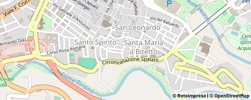 Mappa Teramo