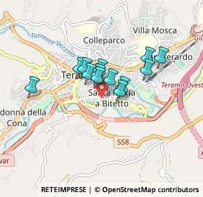Mappa Vico del Pensiero, 64100 Teramo TE, Italia (0.61615)