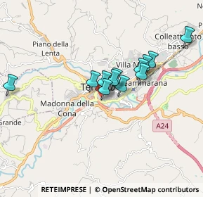 Mappa Corso Porta Romana, 64100 Teramo TE, Italia (1.43083)