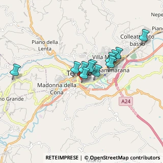 Mappa Via Mazzaclocchi, 64100 Teramo TE, Italia (1.43083)