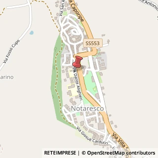 Mappa Via Dante Alighieri, 9, 64024 Notaresco, Teramo (Abruzzo)