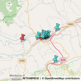 Mappa Via Conte Contin, 64100 Teramo TE, Italia (1.80417)
