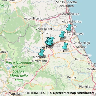 Mappa Via Orto Agrario, 64100 Teramo TE, Italia (6.55333)