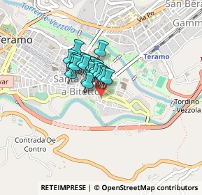 Mappa Via Ponte San Giovanni, 64100 Teramo TE, Italia (0.253)