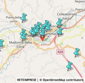 Mappa Via Ponte San Giovanni, 64100 Teramo TE, Italia (2.2025)