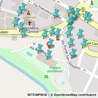Mappa Via Vecchia, 64100 Teramo TE, Italia (0.07692)