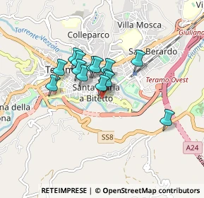Mappa Via Vecchia, 64100 Teramo TE, Italia (0.61286)