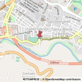 Mappa Via San Giuseppe, 14, 64100 Teramo, Teramo (Abruzzo)