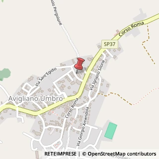 Mappa Via Santa Maria, 8, 05020 Avigliano Umbro, Terni (Umbria)