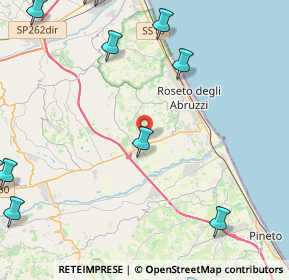 Mappa 64026 San Giovanni TE, Italia (7.41571)