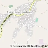 Hartă Avigliano Umbro