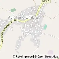 Karte Avigliano Umbro
