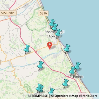 Mappa Via Scozia, 64020 Roseto degli Abruzzi TE, Italia (5.54583)