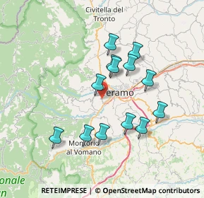Mappa Contrada Santa Chiara, 64010 Torricella sicura TE, Italia (6.65615)