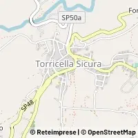 Kartta Torricella Sicura
