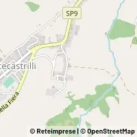 Hartă Montecastrilli