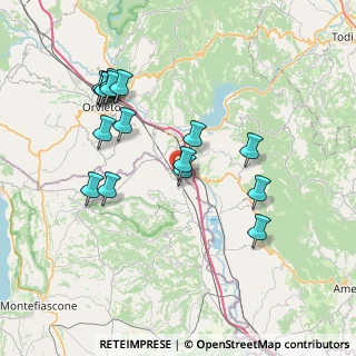 Mappa Viale D. Rossi, 01024 Castiglione In Teverina VT, Italia (7.84813)