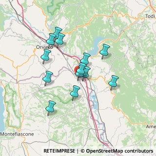 Mappa Viale D. Rossi, 01024 Castiglione In Teverina VT, Italia (6.2)