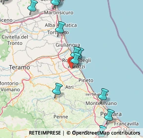 Mappa Via Montauti, 64026 San Giovanni TE, Italia (25.25529)