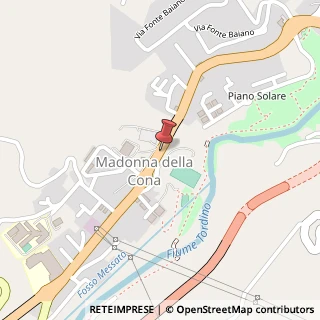 Mappa Via cona 134, 64100 Teramo, Teramo (Abruzzo)
