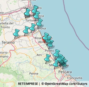 Mappa Via Martiri Pennesi, 64026 Roseto degli Abruzzi TE, Italia (16.28)