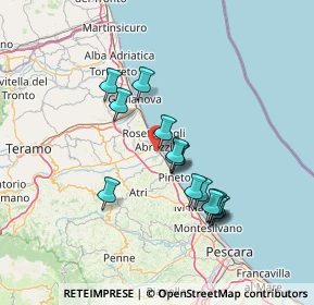 Mappa Via Martiri Pennesi, 64026 Roseto degli Abruzzi TE, Italia (12.75533)