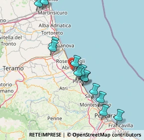 Mappa Via Martiri Pennesi, 64026 Roseto degli Abruzzi TE, Italia (17.05929)