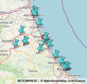 Mappa Via Martiri Pennesi, 64026 Roseto degli Abruzzi TE, Italia (16.51471)