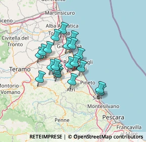 Mappa Via Salara, 64026 San Giovanni TE, Italia (10.4235)