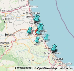 Mappa Via Salara, 64026 San Giovanni TE, Italia (11.86)