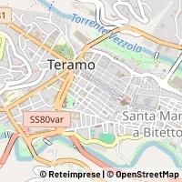 Map Teramo
