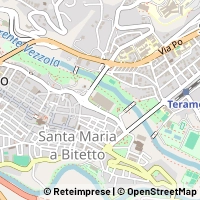 Karte Teramo