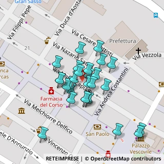 Mappa Libreria Giunti al Punto, 64100 Teramo TE, Italia (0.01481)