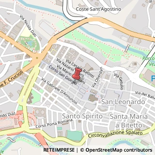 Mappa Corso San Giorgio, 96, 64100 Teramo, Teramo (Abruzzo)
