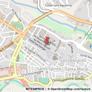 Mappa Via Raneiro, 38, 64100 Teramo, Teramo (Abruzzo)