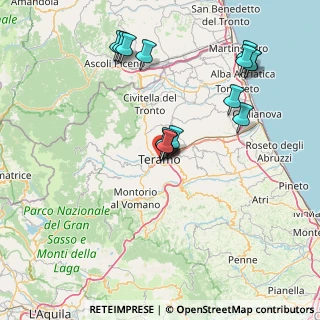 Mappa Via del Raneiro, 64100 Teramo TE, Italia (15.74533)