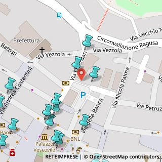 Mappa Piazza Martiri Pennesi, 64100 Teramo TE, Italia (0.117)