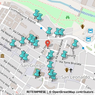 Mappa Piazza Martiri Pennesi, 64100 Teramo TE, Italia (0.136)