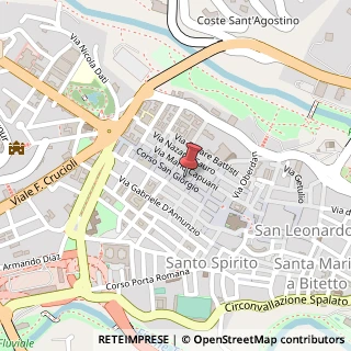 Mappa Corso San Giorgio, 81, 64100 Teramo, Teramo (Abruzzo)