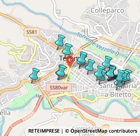 Mappa Viale Giuseppe Mazzini, 64100 Teramo TE, Italia (0.4785)