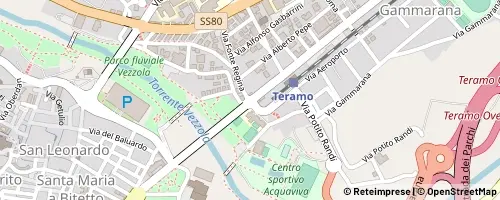 Mappa Teramo