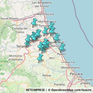 Mappa Parco Che Guevara, 64020 Morro D'oro TE, Italia (9.93)
