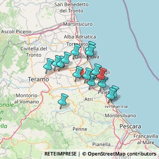 Mappa Parco Che Guevara, 64020 Morro D'oro TE, Italia (10.28063)